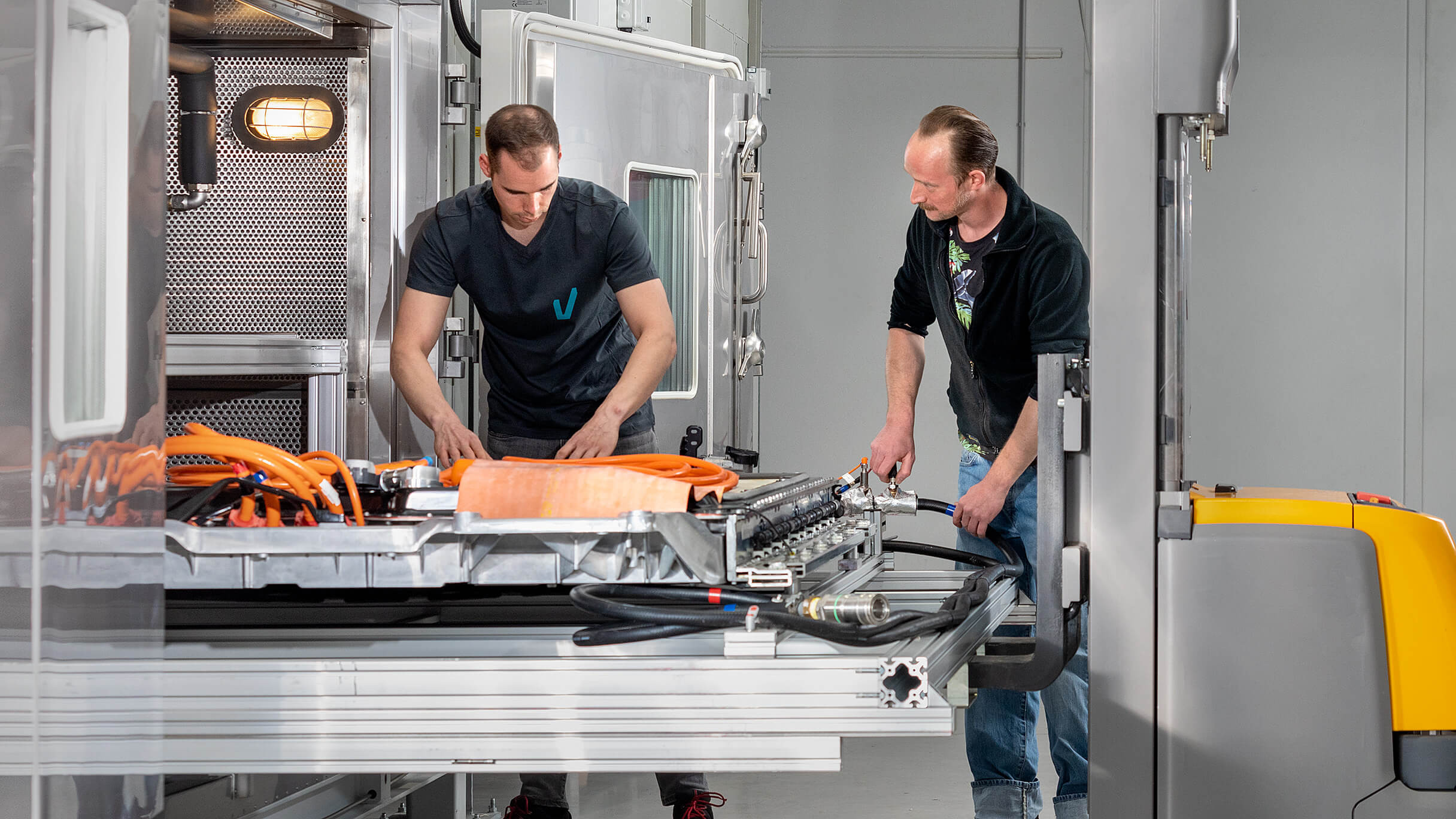 Laborequipment für besseres Prüflingshandling Voltavision